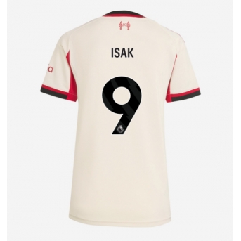 Liverpool Alexander Isak #9 Maglia Gara Trasferta Repliche 2025-26 Donna Maniche Corte